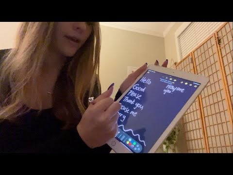asmr spanish lesson travel words 💖✈️ ~ soft spoken, lofi