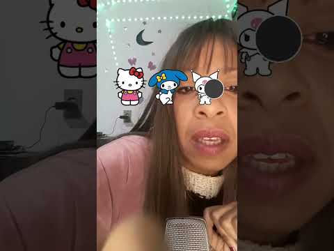 Asmr cores Hello Kitty #hellokitty #shorts #coloring