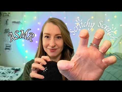 ASMR Pure Nail Mic Scratching for Brain Tingles 🫠| Repeating Scratch✨