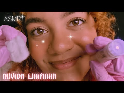 ASMR LIMPEZA DE OUVIDO 👂🧼