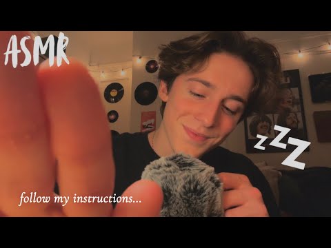 ASMR Follow My Instructions 🤍 (Eyes Closed)