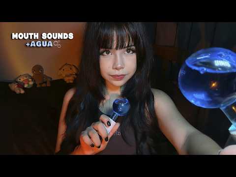ASMR Mouth Sounds + AGUA 🫧 para DORMIR RAPIDO