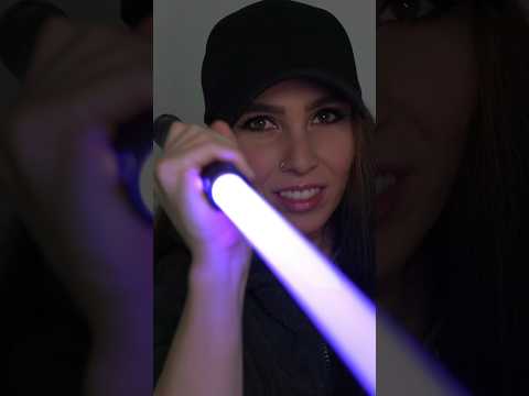 ASMR Lightsaber Magic 🪄 #lightsaber #asmrlighttriggers #lighttriggers #asmr #visualtrigger