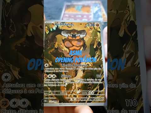 asmr opening booster foudre noire
