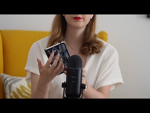 ASMR Fast Tapping on Notebook (no talking / long nails)