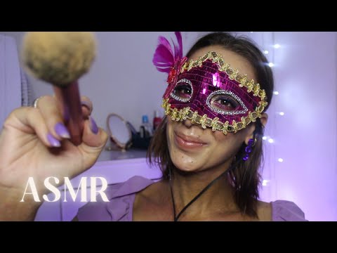 ASMR | AMIGA TE MAQUIANDO PARA O CARNAVAL - ESPECIAL 10K