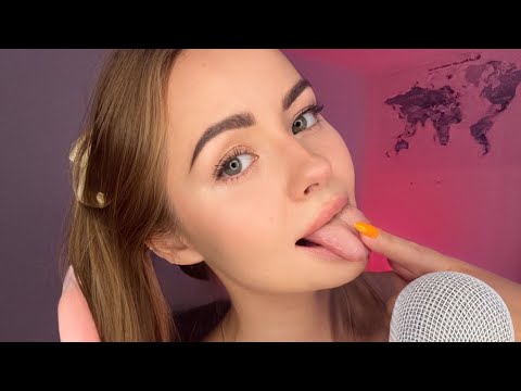 👄 Sticky Mouth Sounds & Tongue Tingles ASMR 💖