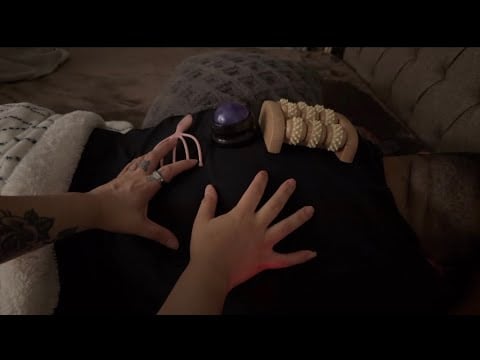 ASMR Back & Shoulder massage so good you start snoring 🤭😴