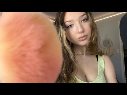 ASMR// FAST & AGGRESSIVE MAKEUP APPLICATION