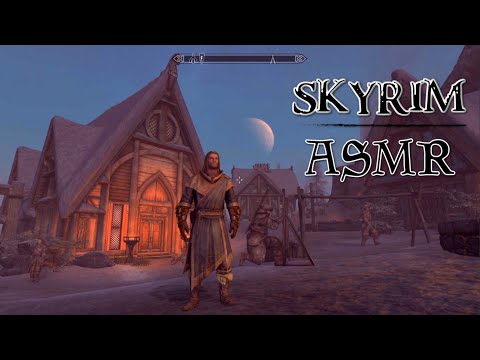 Skyrim ASMR | Playing the ENTIRE Dragonborn DLC 🐲 Main Questline | Skyrim Speedrun