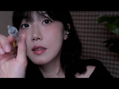 ASMR 피부 속까지 깨끗하게 여드름 제거 & 얼굴 털 클리닝 Pimple Extraction Roleplay
