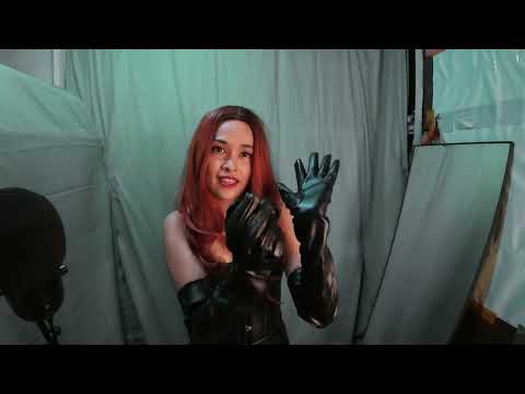 GIANTESS BLACKWIDOW Roleplay: Guess the Superheroes that I shrunk down? TEASERS (Leather Outfit)