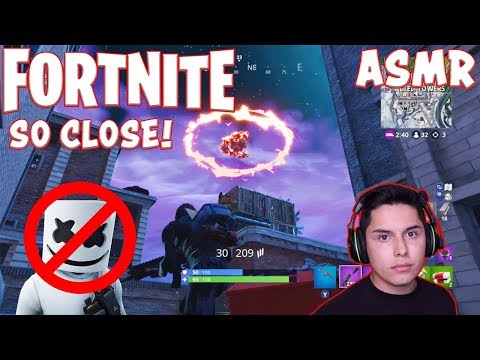 [ASMR] FORTNITE - I Hate Marshmello! (Kills & Tingles)