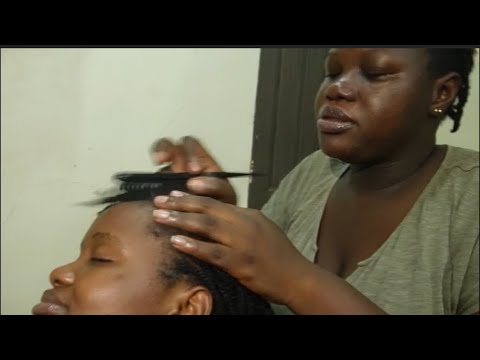 ASMR 1 hour Fast & Intense Aggressive Scalp Scratching, Blowing & Gum Chewing