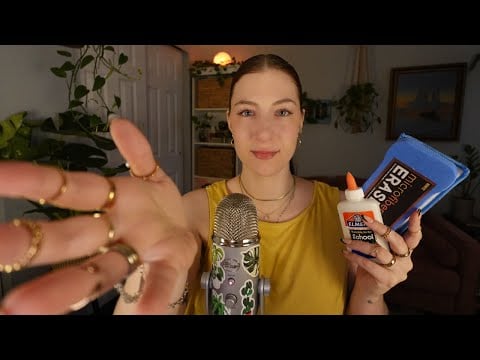 ASMR Back To School 🖍️ Visual Triggers & Whispers