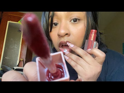 ASMR tingly doing your makeup with the wrong props?✨🤤💄