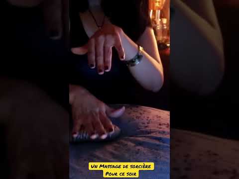 Massage asmr de sorcière ! #relaxation #mortiasmr #asmr