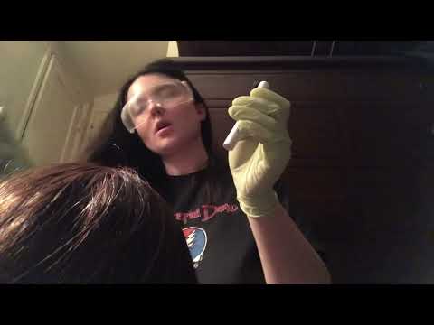 Chaotic school nurse lice removal *takes a dark turn?* ASMR role play