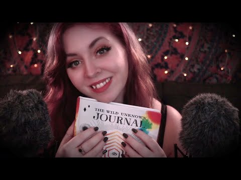 🕊️ ASMR | My Creative Journal 🧡 [soft spoken] [reading]