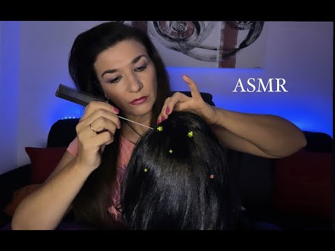 ASMR TU AMIGA TE  QUITA LOS PIOJITOS / ROLEPLAY / EN ESPAÑOL