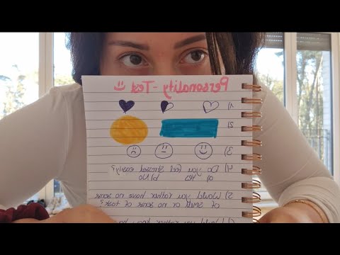 ASMR personality test 🤓