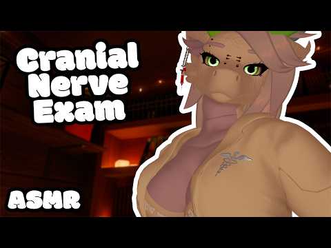 [Furry ASMR] Dragon Girl Examines You | Cranial Nerve Exam