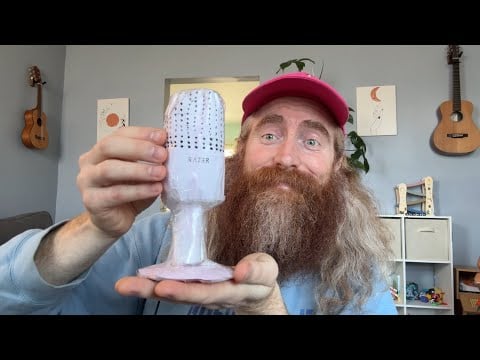 ASMR🎙️Paper Squishy Microphone🎙️(Super Lofi)