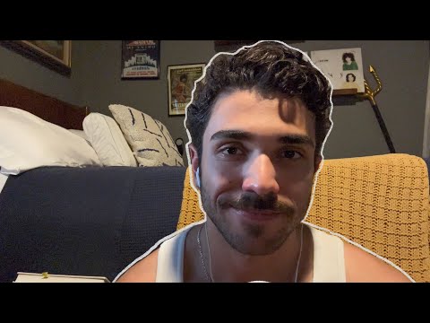 ASMR Tapping, Rambling, Scratching (Sweating)