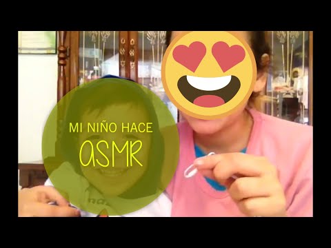 ASMR ENSEÑO A MI NIÑO HACER ASMR