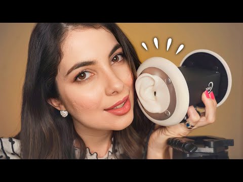 ASMR ESTÍMULOS E SONS BONS DE ORELHA A ORELHA | Sweet Carol