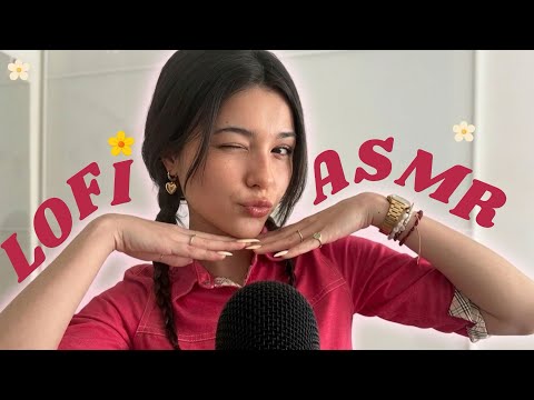 lofi asmr for late night tingles ✨🌙 mouth sounds + hand sounds + visual triggers + close uppp 💖