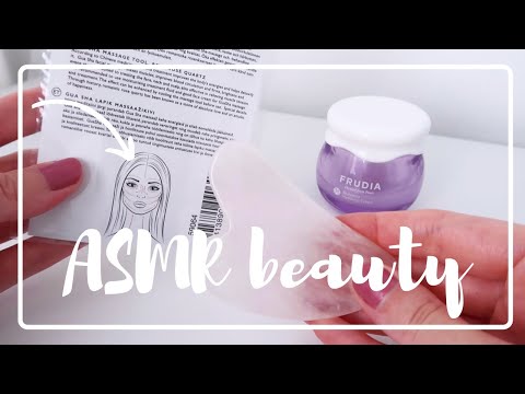 ASMR suomi - kauneustuotteet unboxing & esittely - ASMR LUXURY beauty products