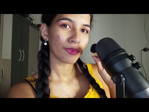 ASMR AO VIVO MUITO SONS DE BOCA / BATE-PAPO / #ASMRBR #ASMRSLEEP