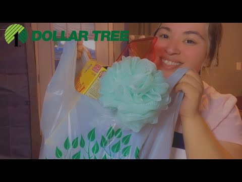 ASMR| 🎧 Dollar tree haul- lots of crinkles & satisfying sounds| whispering #asmr