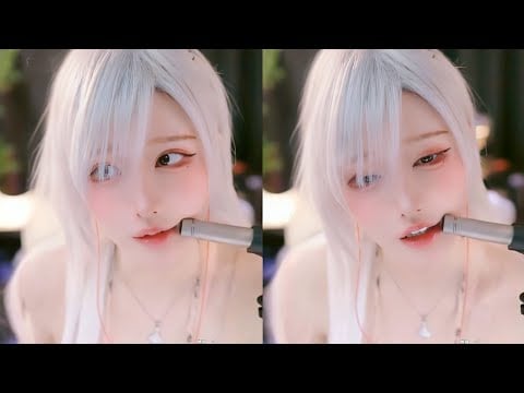 ASMR relax shop I  颜面崩坏 白毛控福利 口腔音 耳语 弹舌❤️❤️