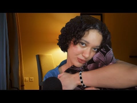 ASMR VOU TE PREPARAR PARA DORMIR (sussurros e mouth sounds)