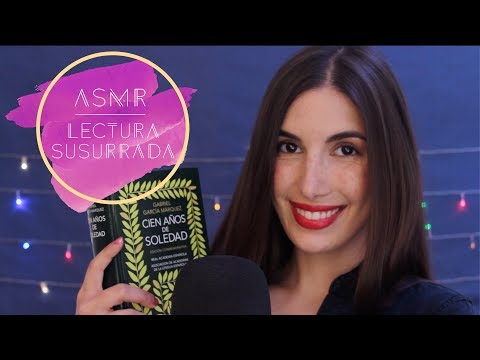 ASMR | Lectura Susurrada para Dormir - Cien años de Soledad | Lena ASMR