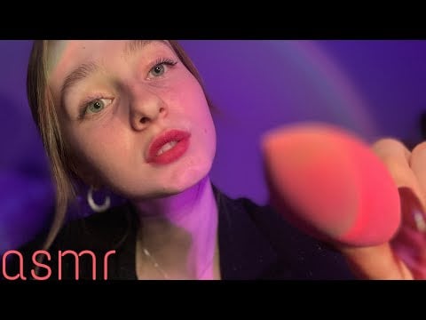 ☀︎ ASMR Slavic girl makes you makeup ☀︎ in English ☀︎