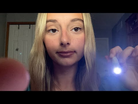ASMR | Cranial Nerve Exam With Your Eyes Closed 👀😴