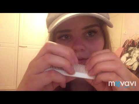 ASMR Styling your hair