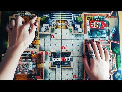 ASMR Cluedo Tracing & Inaudible Close Up Whispering & Mouth Sounds (Inaudible Whisper)