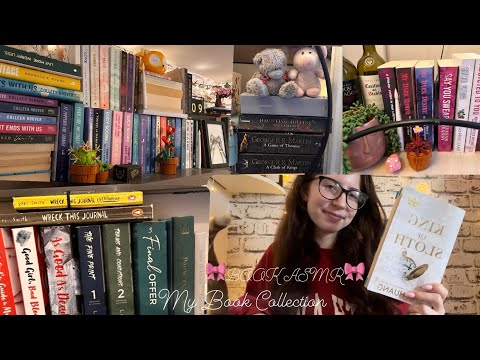 ASMR Book tapping, scratching, tracing 📖 (with lots of rambles)