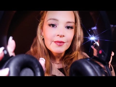 ASMR Eyes Closed Hearing Test 🎧Inaudible Whispers & Personal Attention