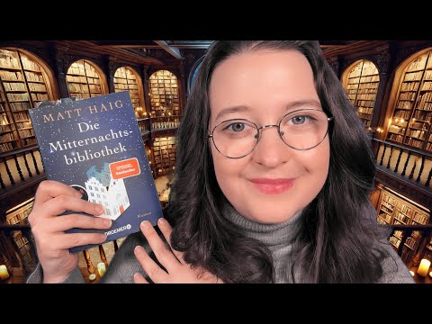 ASMR Deutsch Freundliche Bibliothekarin hilft dir, das perfekte Buch zu finden 📚✨