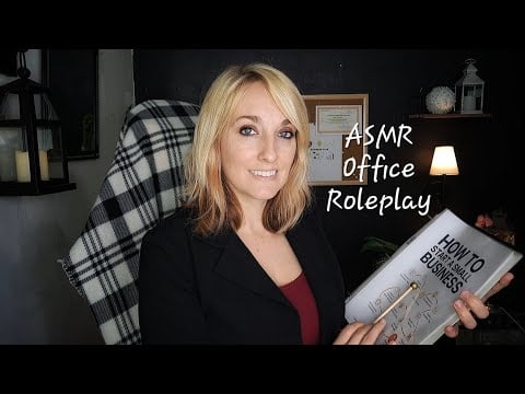 ASMR | Realistic Office Roleplay | Helping You Start a Business 