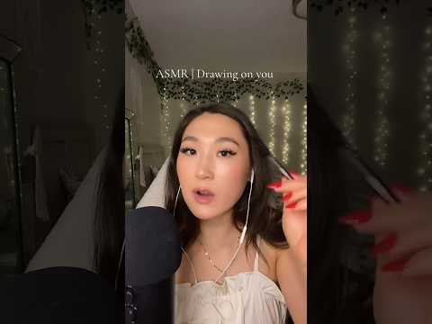 ASMR | Sketching on you with my finest pen 🖊️ #asmr