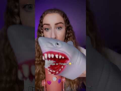 Sooo what do you think? 😬🦈  #asmrsounds #asmr #asmrvideo #cringe #asmrtriggers #oddlysatisfying