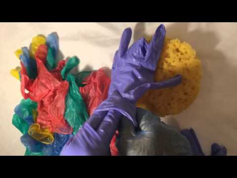 Vinyl Gloves👏 Soft with Non Latex Gloves👏 Layering‼  [[ASMR]]