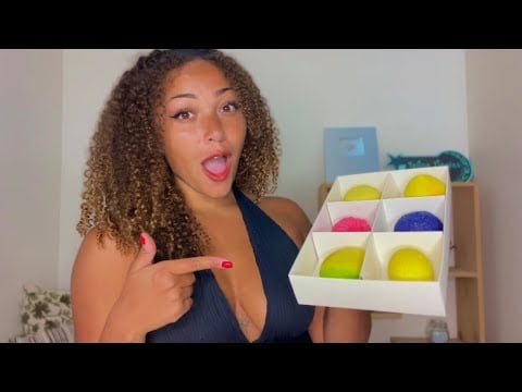 ASMR | Trying The VIRAL CRUNCHY Fruit Pastries!🥭🫐🤯(Satisfying Eating Sounds + Mukbang) 