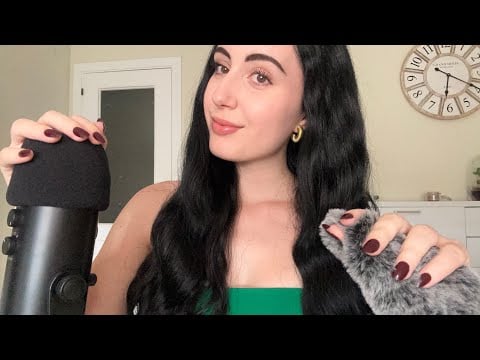 ASMR + 30 min of FAST & AGGRESSIVE MIC TRIGGERS (pumping, scratching, fluffy sounds…) #asmr 